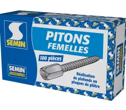 Pitons Femelles Semin, Boite de 100