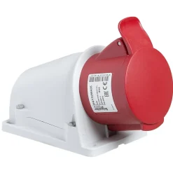 Pky32w435 Schneider Pratika - Socle De Prise Incliné - 32 A 3p+n+t - 380-415 V Ca - En Saillie- Ip44