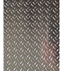 Plaque Aluminium Grain de riz, ép. 1/2mm, Hauteur 10cm x Largeur 110cm