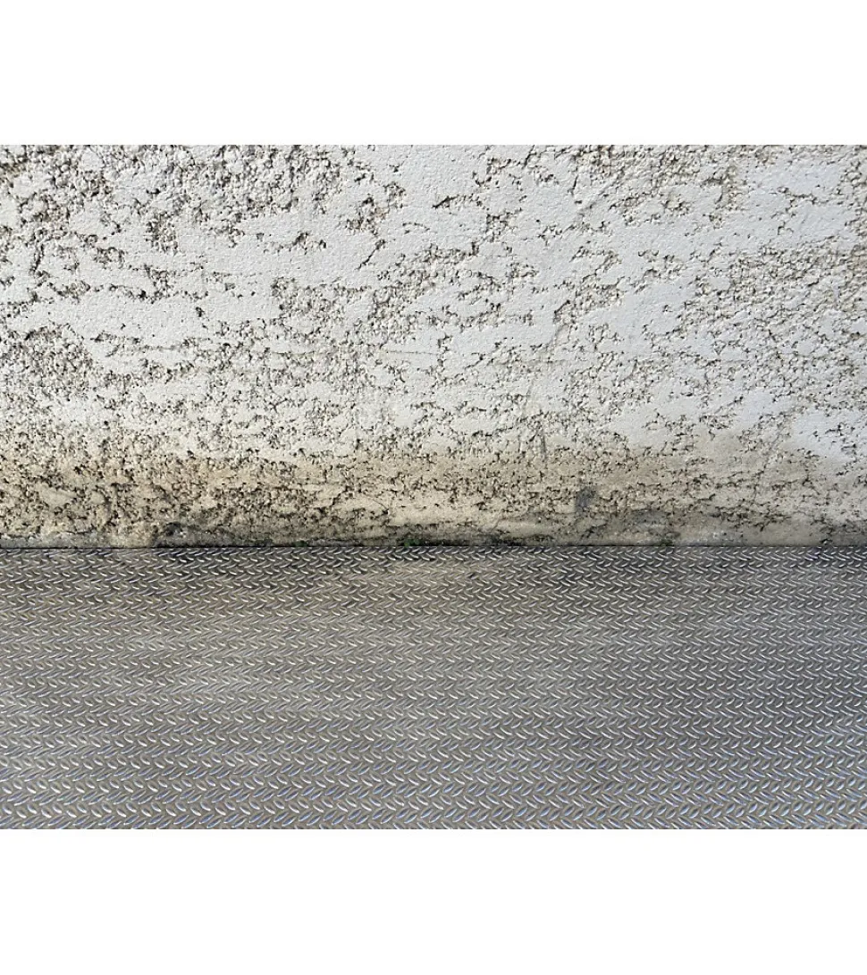 Plaque Aluminium Grain de riz, ép. 1/2mm, Hauteur 65cm x Largeur 100cm