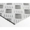 Plaque Aluminium Strié, ép. 2/3mm, Hauteur 25cm x Largeur 140cm