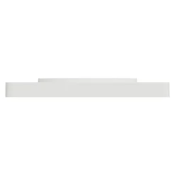 Plaque de finition 1 poste Schneider Electric Odace Touch S520802 coloris blanc l.85 x P.10 x H.85 mm