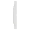 Plaque de finition 3 postes Schneider Electric Odace Styl S520706 coloris blanc l.227 x P.10 x H.85 mm