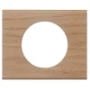 Plaque de finition 1 poste Legrand Céliane 0 690 51 coloris chêne blanchi l.100 x P.8,7 x H.83 mm