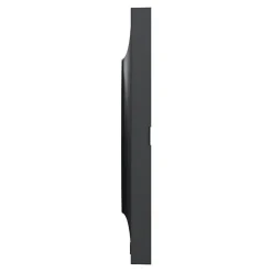 Plaque de finition 2 postes Schneider Electric Odace Styl S54C704 coloris anthracite avec liseré anthracite l.156 x P.10 x H.85 mm