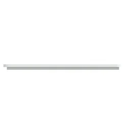 Plaque de finition 1 poste Schneider Electric Ovalis S320702 coloris blanc l.87 x P.10 x H.87 mm