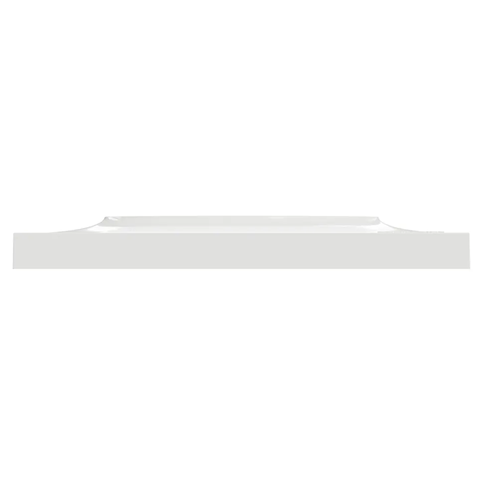 Plaque de finition 1 poste Schneider Electric Odace Styl S52C702 coloris blanc l.85 x P.10 x H.85 mm