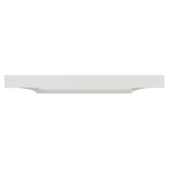Plaque de finition 1 poste Schneider Electric Odace Styl S52C702 coloris blanc l.85 x P.10 x H.85 mm