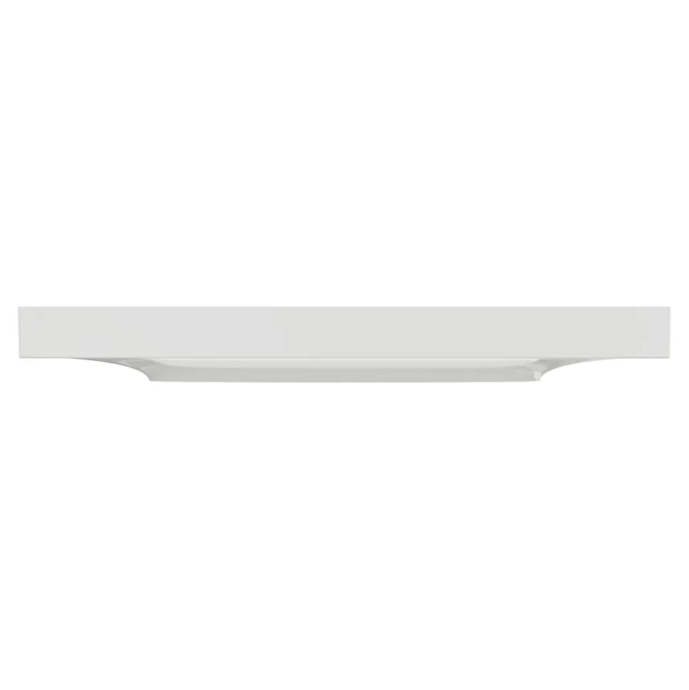 Plaque de finition 1 poste Schneider Electric Odace Styl S52C702 coloris blanc l.85 x P.10 x H.85 mm