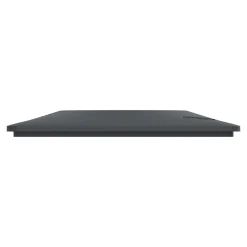 Plaque de finition 1 poste Schneider Electric Ovalis S340702 coloris anthracite l.87 x P.10 x H.87 mm