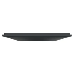 Plaque de finition 1 poste Schneider Electric Ovalis S340702 coloris anthracite l.87 x P.10 x H.87 mm
