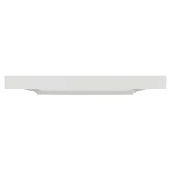 Plaque de finition 1 poste Schneider Electric Odace Styl S520702 coloris blanc l.85 x P.10 x H.85 mm