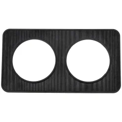 Plaque de finition double Jacobsen Espen bois noir à assembler