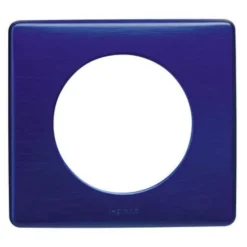 Plaque de finition Legrand Céliane nuit d'encre 1 poste