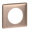 Plaque de finition simple Legrand Céliane Métal Copper