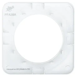 Plaque de finition simple Jacobsen Espen blanc à assembler