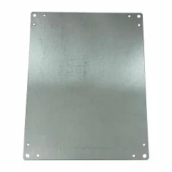 Plaque De Montage Tole électrozinguée Pour Coffret Polyester Aria 54 - 515x415