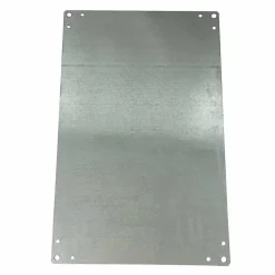 Plaque De Montage Tole électrozinguée Pour Coffret Polyester Aria 64 - 615x415