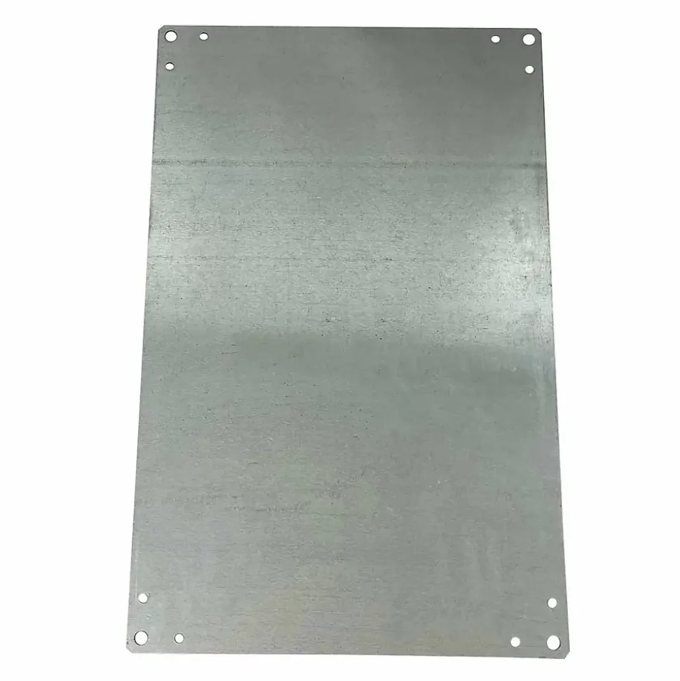 Plaque De Montage Tole électrozinguée Pour Coffret Polyester Aria 64 - 615x415