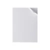 Plaque de signalisation 6, marquage blanc sur fond bleu, panneau PVC adhésif, 65x90mm - THIRARD