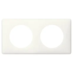 Plaque double blanche Legrand Céliane™