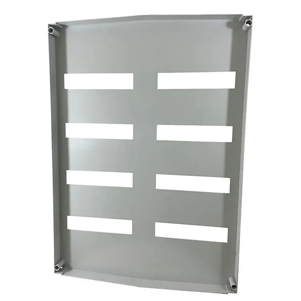 Plastron Modulaire 112 Modules Pour Coffret Polyester Abb Aria 86 - 5 Rangées De 2x 18 Modules