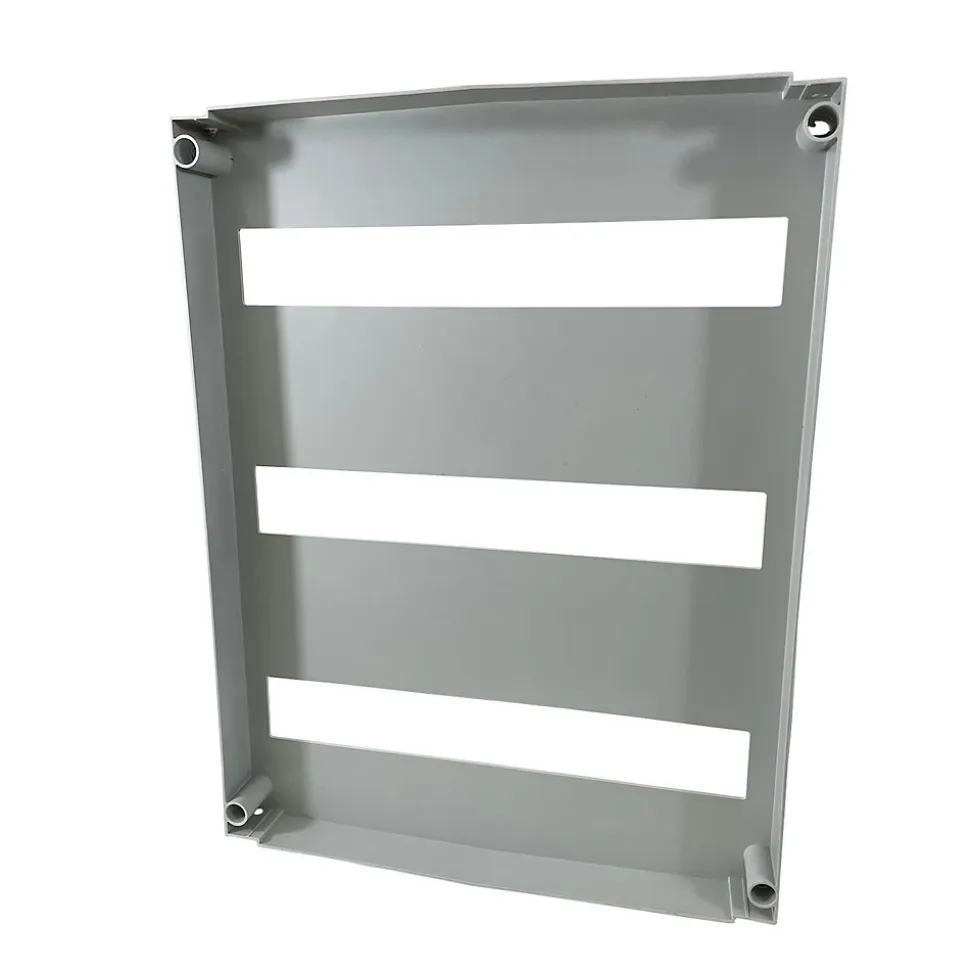 Plastron Modulaire 54 Modules Pour Coffret Polyester Abb Aria 54 - 3 Rangées De 18 Modules