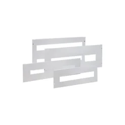 Plastron Modulaire En Métal 24 Modules - 150mm - Pour Coffret Altlantic Ide Et Atlantic Plus
