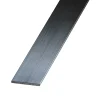 Plat acier étiré verni 25 x 2 mm, 1 m