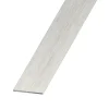 Plat aluminium brossé 30 mm, 2,5 m Argent