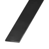 Plat aluminium brossé noir 30 x 2 mm, 2,5 m