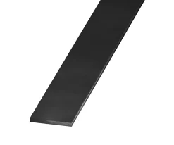 Plat aluminium brossé noir 30 x 2 mm, 2,5 m
