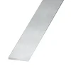 Plat aluminium brut 10 x 2 mm, 2 m Argent