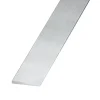 Plat aluminium brut effet argenté 40 x 2 mm, 1 m