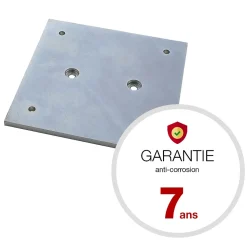 Platine de fixation au sol pour pied elliptique