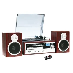 Platine vinyle Hifi RETRO multifonction