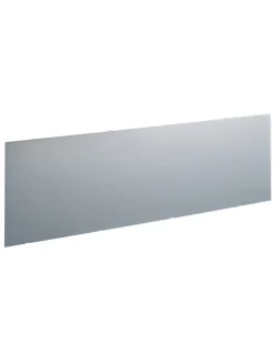 Plinthe de bas de porte, aluminium, 150x370 mm, avec adhésif - THIRARD
