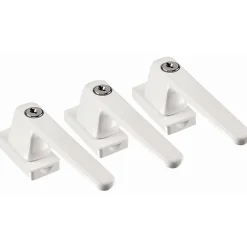 Poignée à clé argent Abus 670 g vendue par 3 pièces