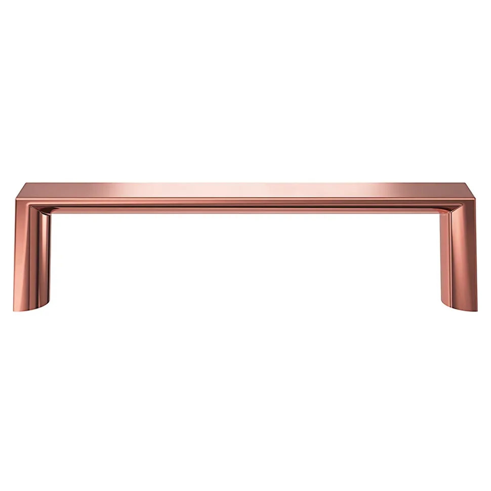 Poignée de meuble Droit GoodHome Dotz doré l.104mm x l.14mm x H. 26mm entraxe 96mm