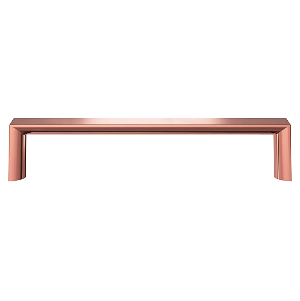 Poignée de meuble Droit GoodHome Dotz doré l.135mm x l.12mm x H. 26mm entraxe 128mm