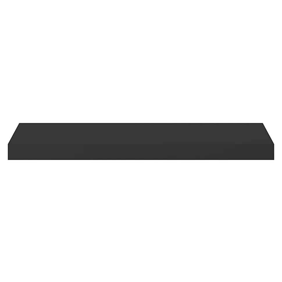 Poignée de meuble Incurvé GoodHome Skej aluminium mat noir l.152mm x l.19mm x H. 35mm entraxe 128mm