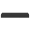 Poignée de meuble Incurvé GoodHome Skej aluminium mat noir l.120mm x l.19mm x H. 35mm entraxe 96mm