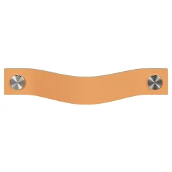 Poignée de meuble nœud GoodHome Hezo marron claire l.15.3cm x h.2.4cm x p.2.5cm