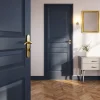 Poignée de meuble nœud GoodHome Ruis effet laiton doré l.148mm x l.20mm x H. 38mm entraxe 128mm