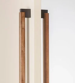 Poignée DUO BIG pour portes-L 536 C 480 mm / noyer ( doble face )