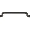 Poignée fil longueur 160 mm - acier zingué blanc