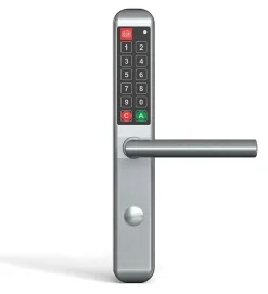 Poignée électronique à code Easykey Slim DOM Serrure pour porte intérieure droite