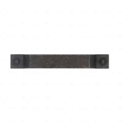 Poignée pour meubles en zamac Entraxe 160 Fer noir vintage