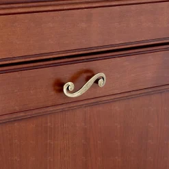Poignée pour meubles en zamac Entraxe 64 Florence antique