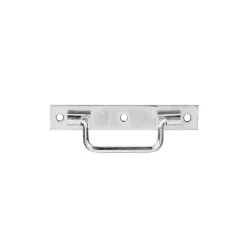 Poignée sur platine Afbat acier l.140 mm